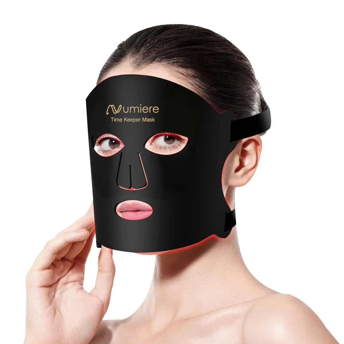 Numiere Time Keeper LED Face Mask Blue / Red / NIR Light Therapy – Unsealed Box