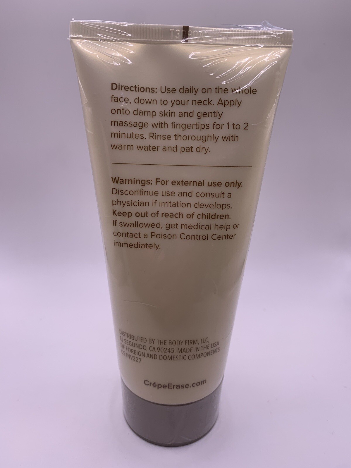 Crepe Erase Advanced Refining Facial Scrub 6oz Factory Sealed