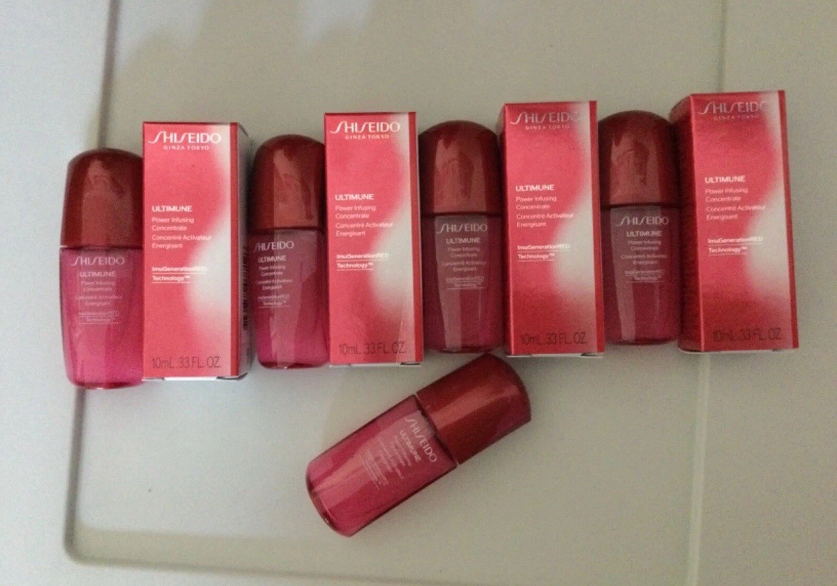 5x Shiseido Ultimune Power Infusing Concentrate Imugeneration 0.33oz/10ml