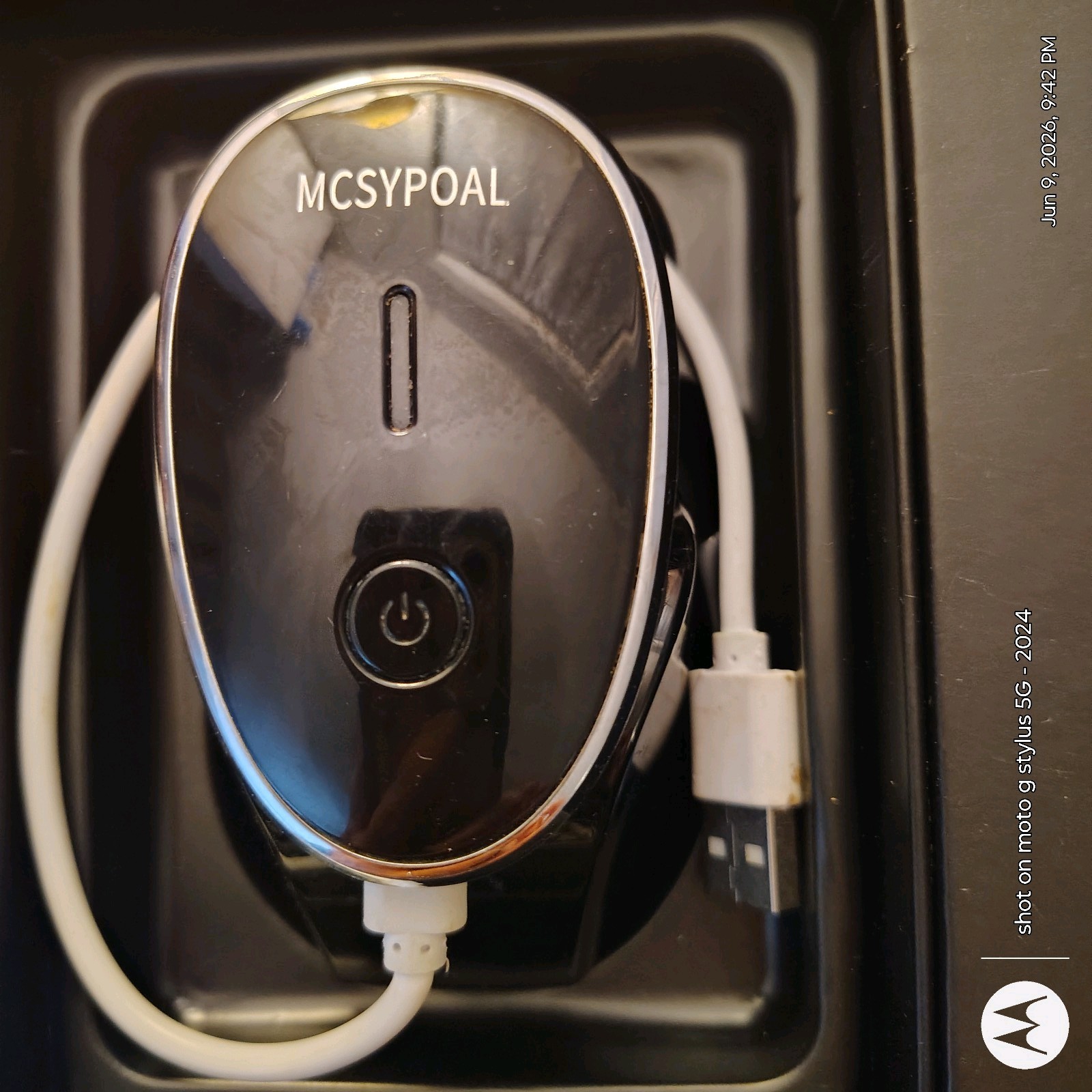 MCSYPOAL 5-in-1 Facial Massager EMS Microcurrent, Skin Tightening