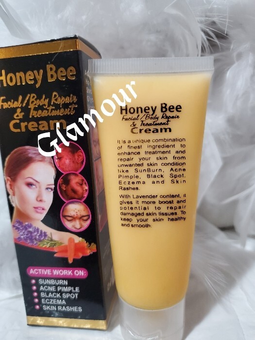 Honey-Bee face & body carrot cream.  50m lx 💯 satisfaction
