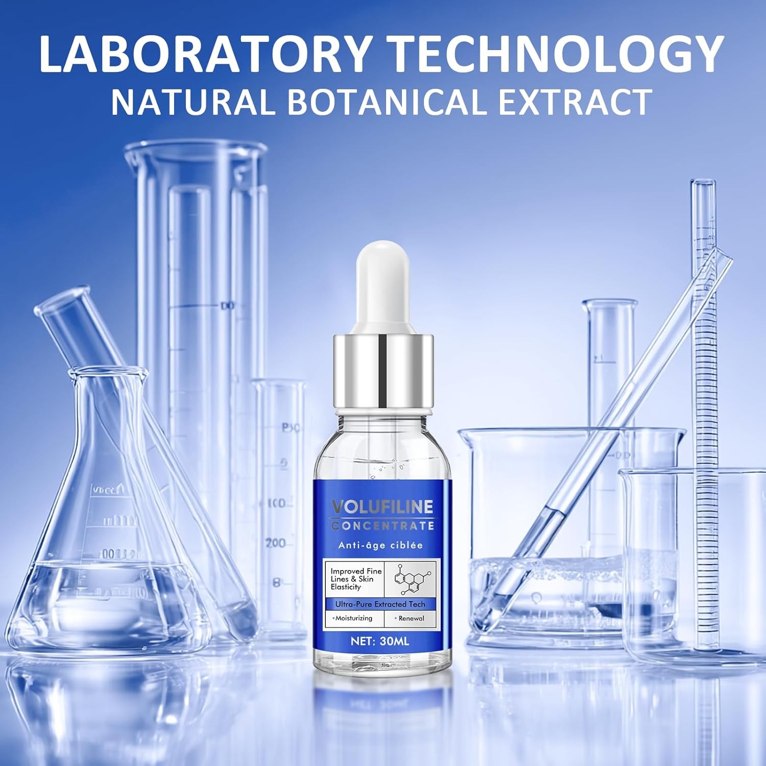 Volufiline Serum Anti Aging Plumping Firming Face Body DIY Wrinkle Lift 30ml