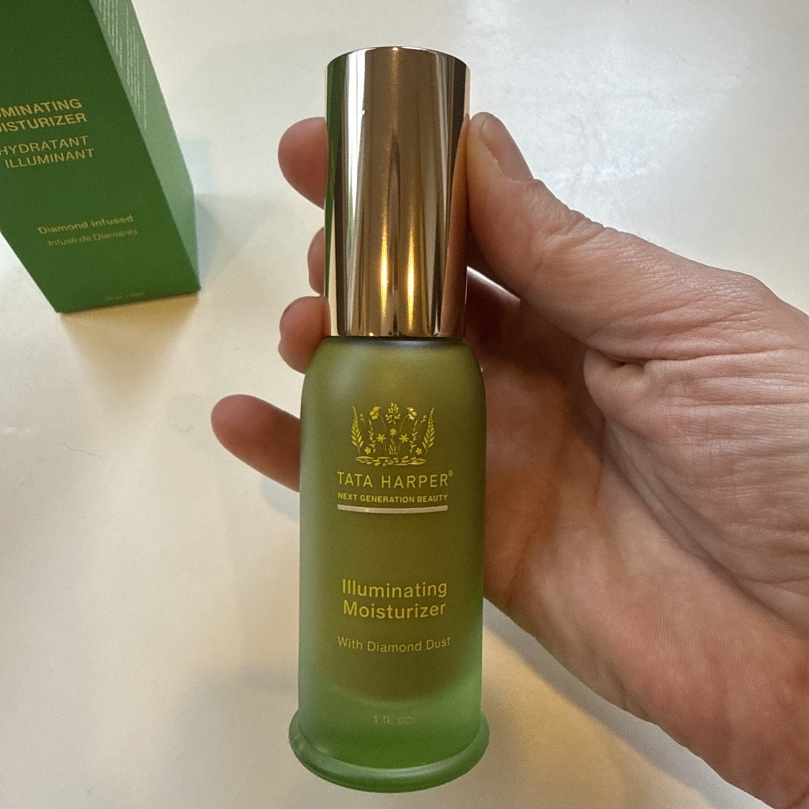 Tata Harper Illuminating Moisturizer Hyaluronic Acid Diamond 1.0 Oz