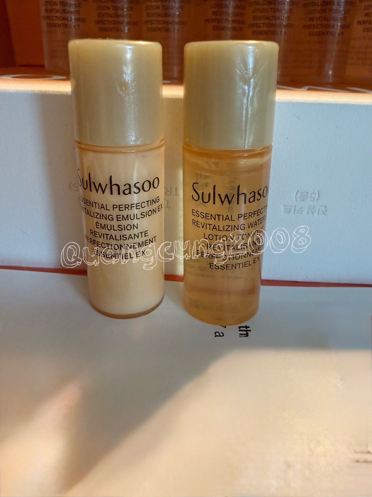 Sulwhasoo Essential Revitalizing Water EX 5ml(15pcs) + Emulsion EX 5ml(15pcs)