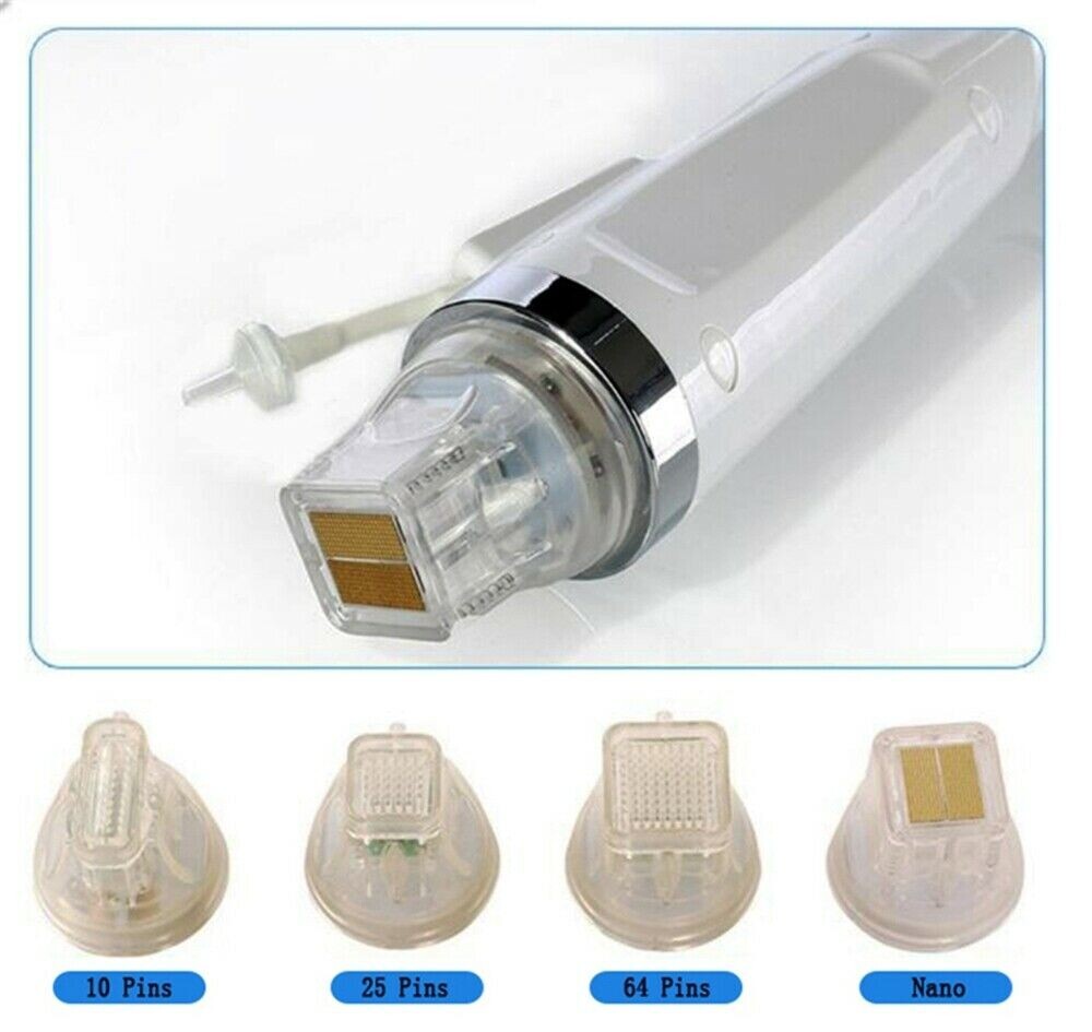 Replace Disposable 25/64/10 Pins Gold Plated Cartridge Tips for RF Machine