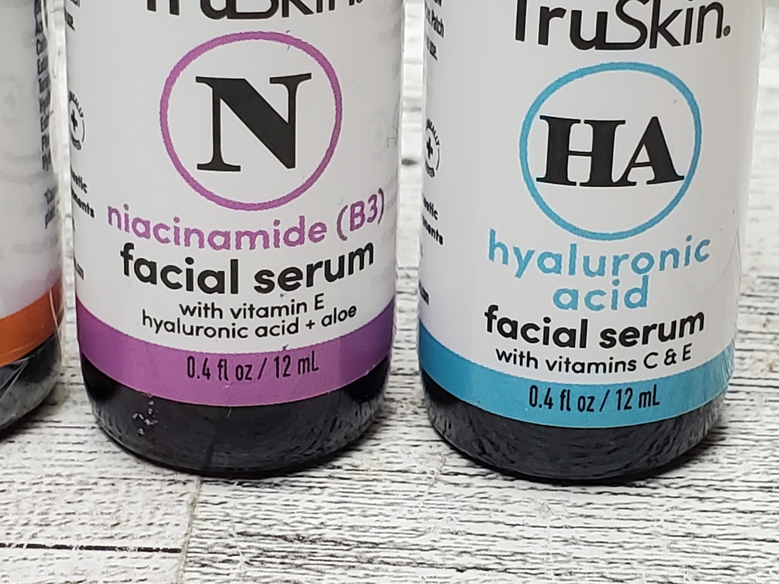TruSkin Facial Serum Skincare Bundle, Sealed, No Box