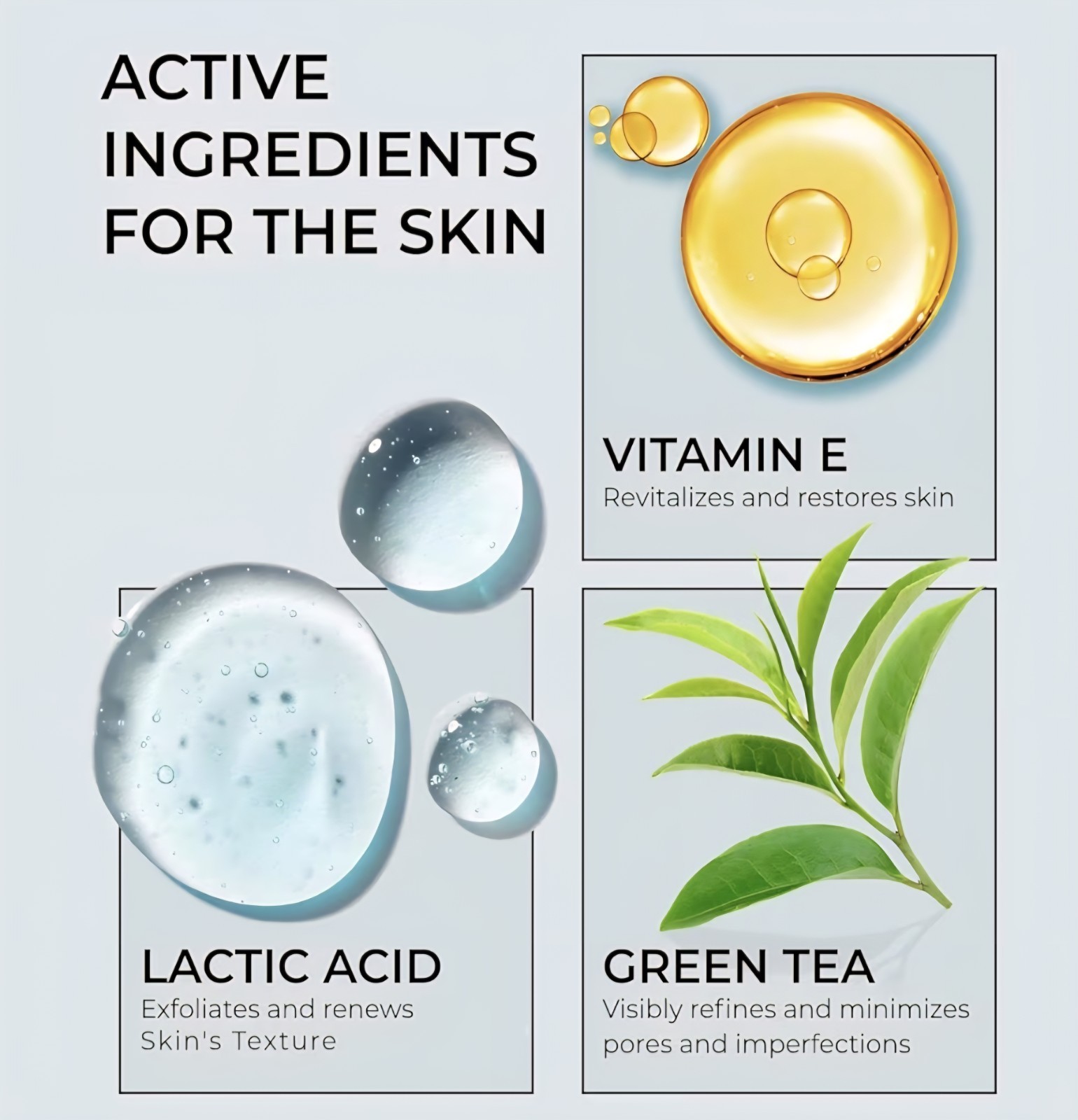 InstaSkincare 15% Glycolic Acid Serum~ 2PK.2oz~AHA Exfoliating w Lactic Acid