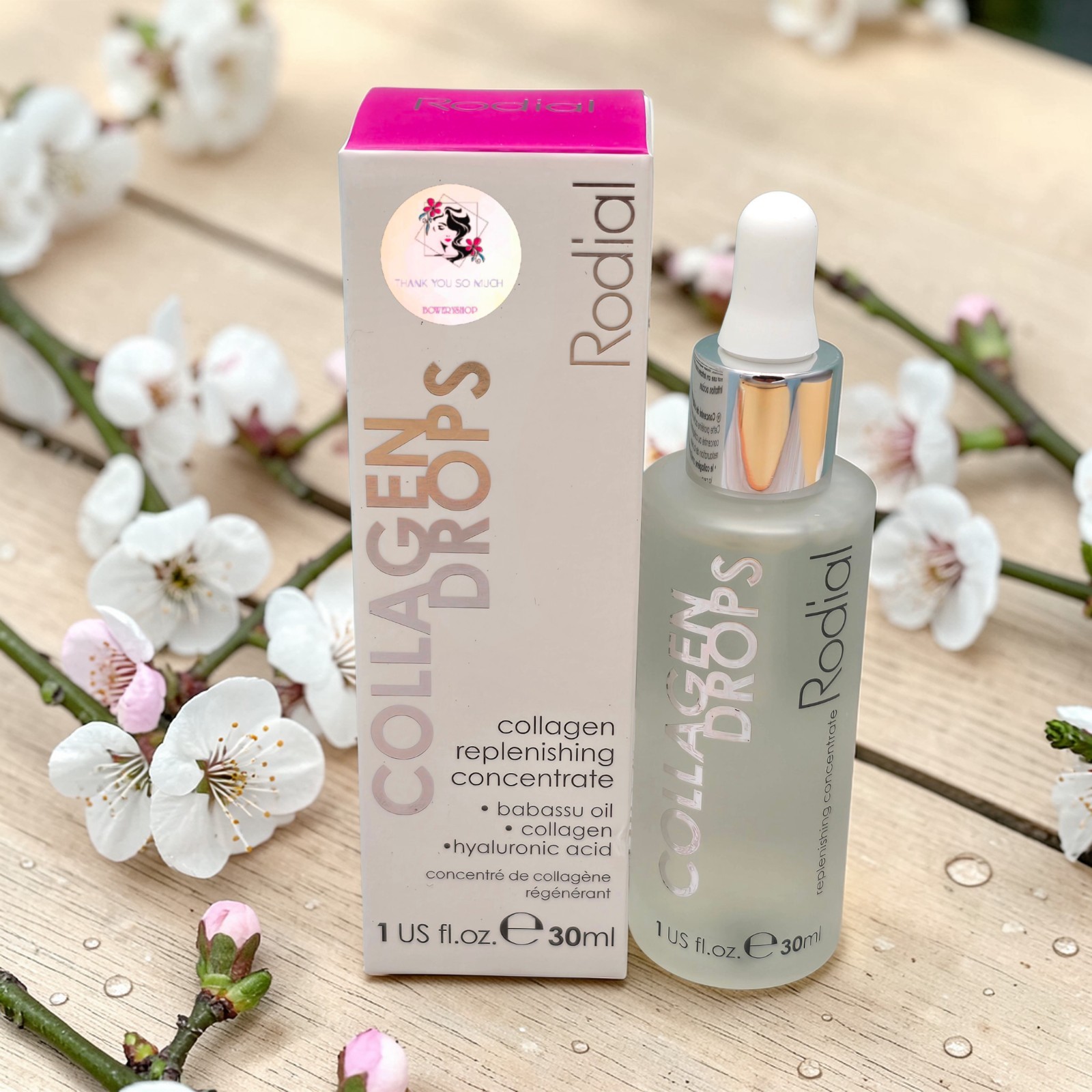 Rodial Collagen Drops Collagen Replenishing Concentrate 1 fl oz/30 ml Full Size