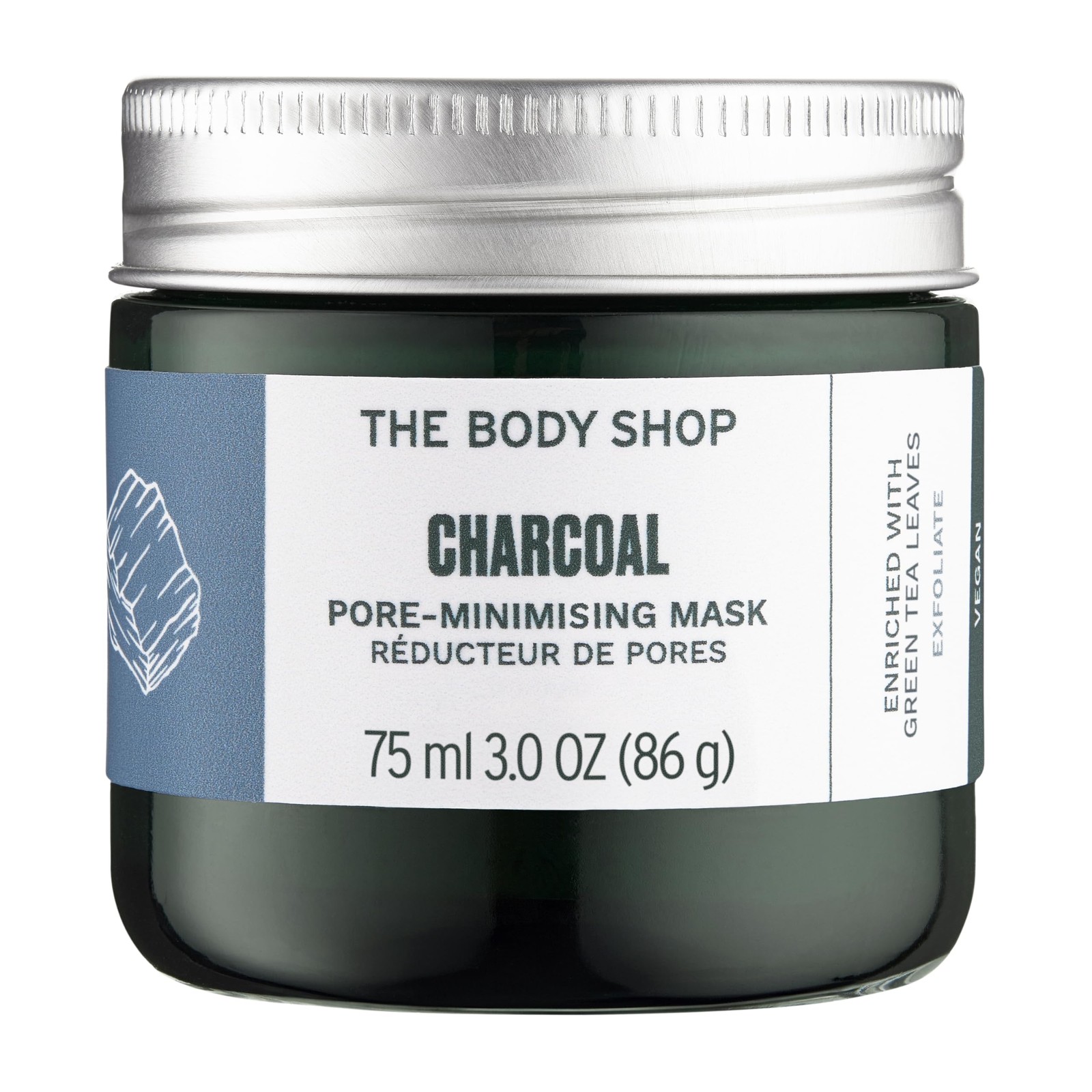 Charcoal Pore-Minimizing Mask | Clay-Based Exfoliating Face Mask | Absorbs Ex…