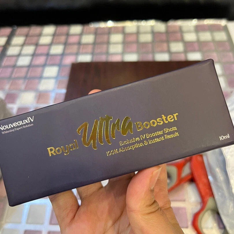 Royal Booster Skin Glutathione Whitening Full Body With Vitamin C -DHL Express