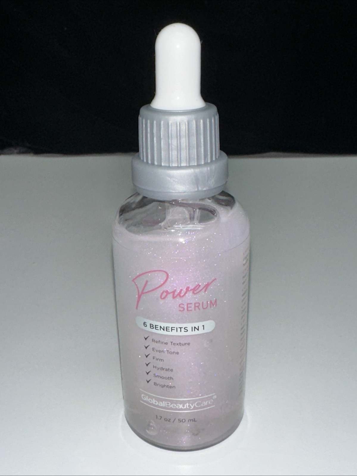 LOT OF 6–Global Beauty Care Bottles POWER SERUM-1.7oz each–FREE SHIPPING