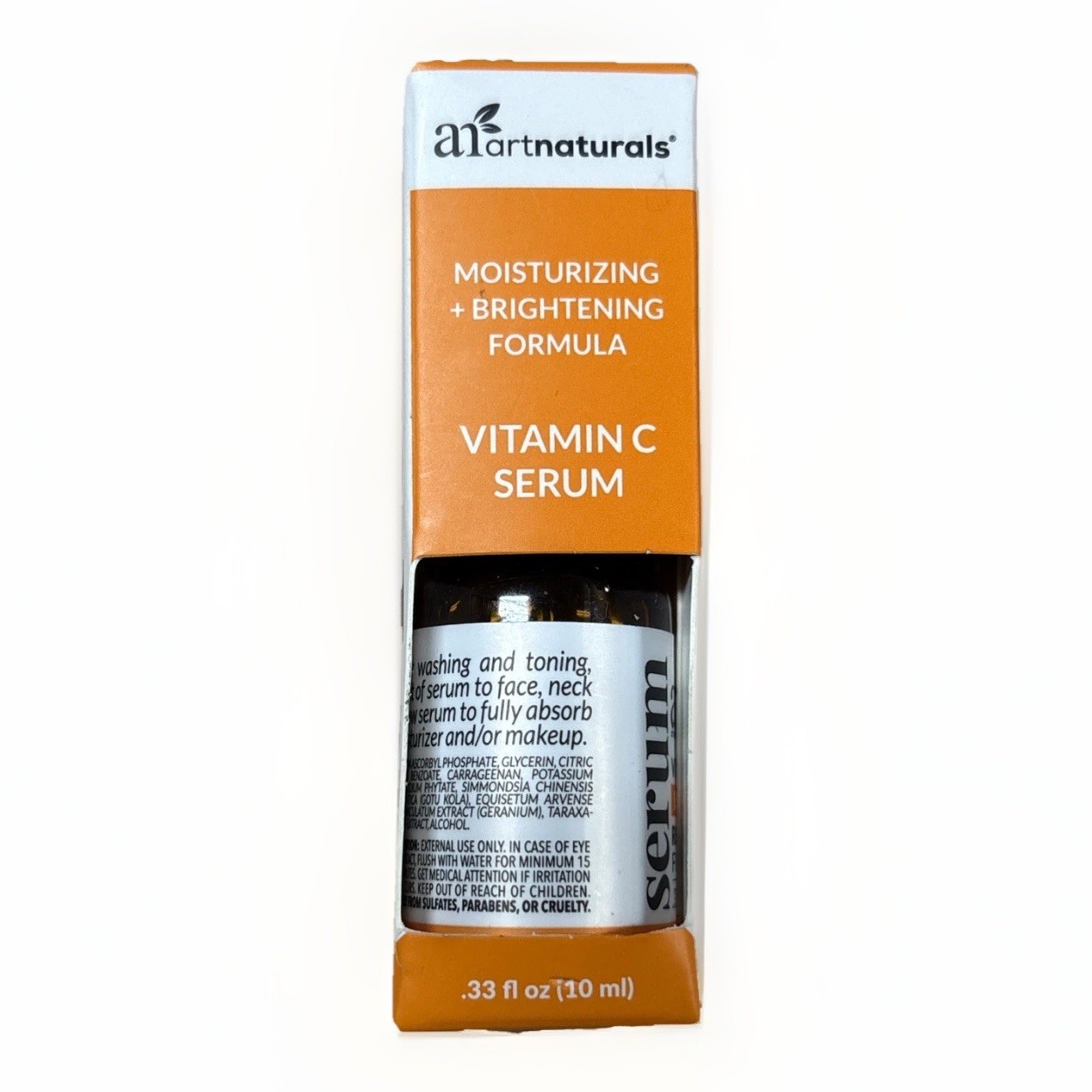 Art Naturals Vitamin C Moisturizing + Brightening Serum 10ml/0.33oz EXP 07/2027