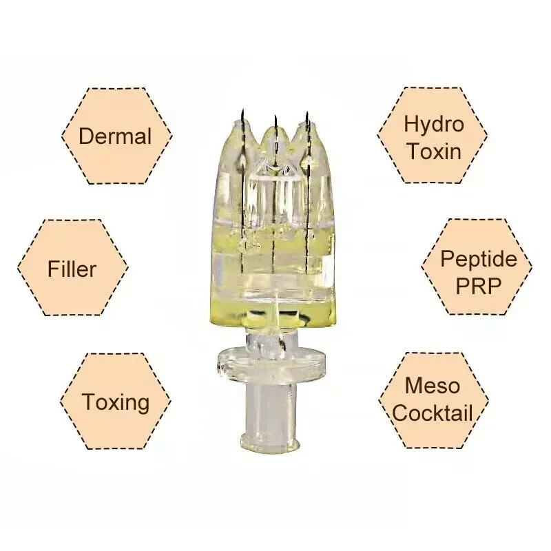 5-20Pcs 5 Pin Crystal Multi-Tip Replace Needle For Beauty Facial Skin Care Tool