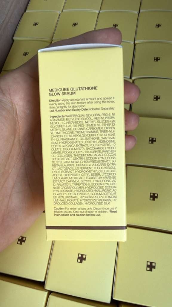 Medicube Glutathione Glow Serum 30g 5% Niacinamide Brightening Korean Skincare