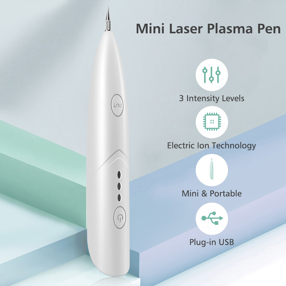 Mini Laser Plasma Pen Freckle Mole Removal Dark Spot Remover Skin Tattoo Beauty