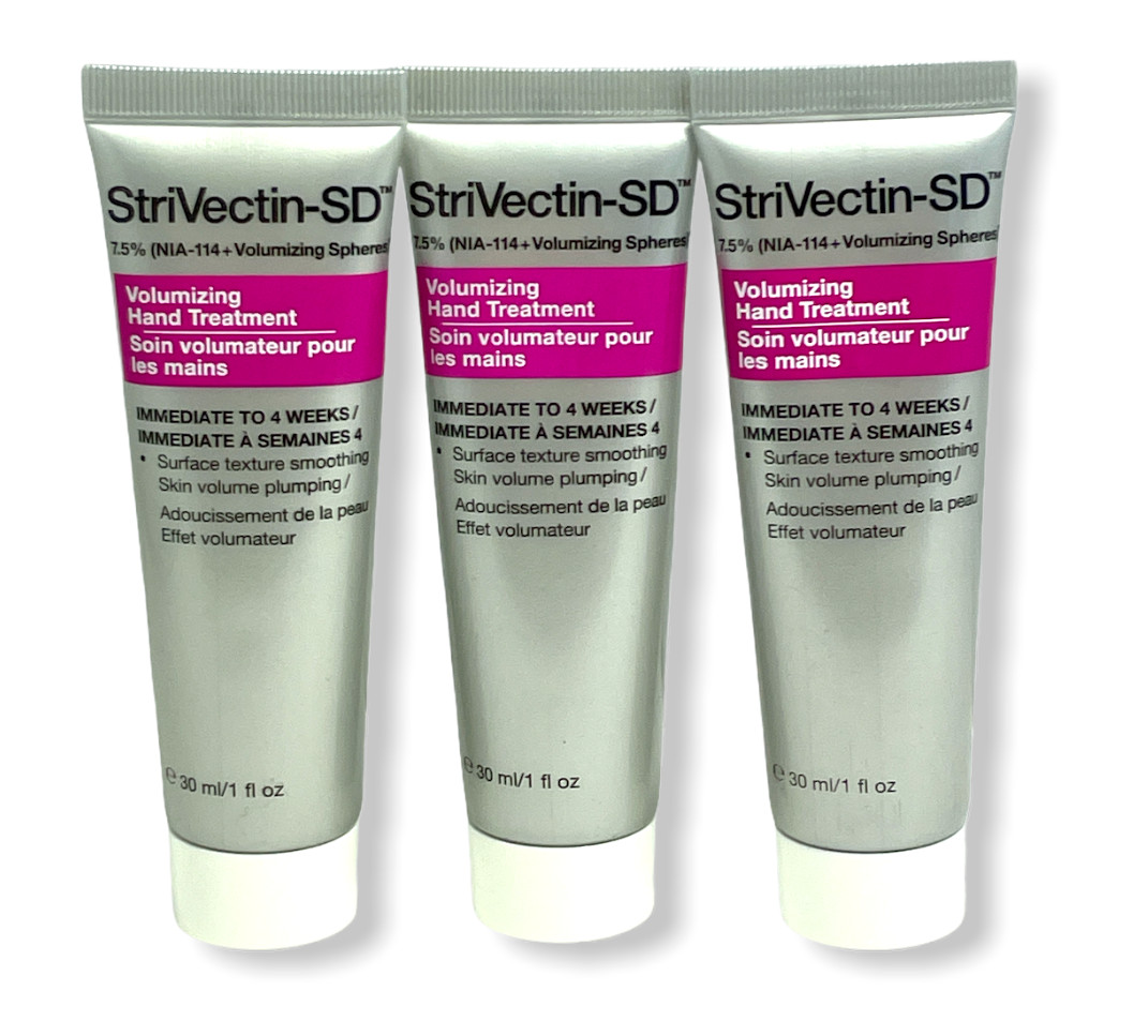 StriVectin-SD Volumizing Hand Treatment 30ml/1fl.oz. New; Lot of 3