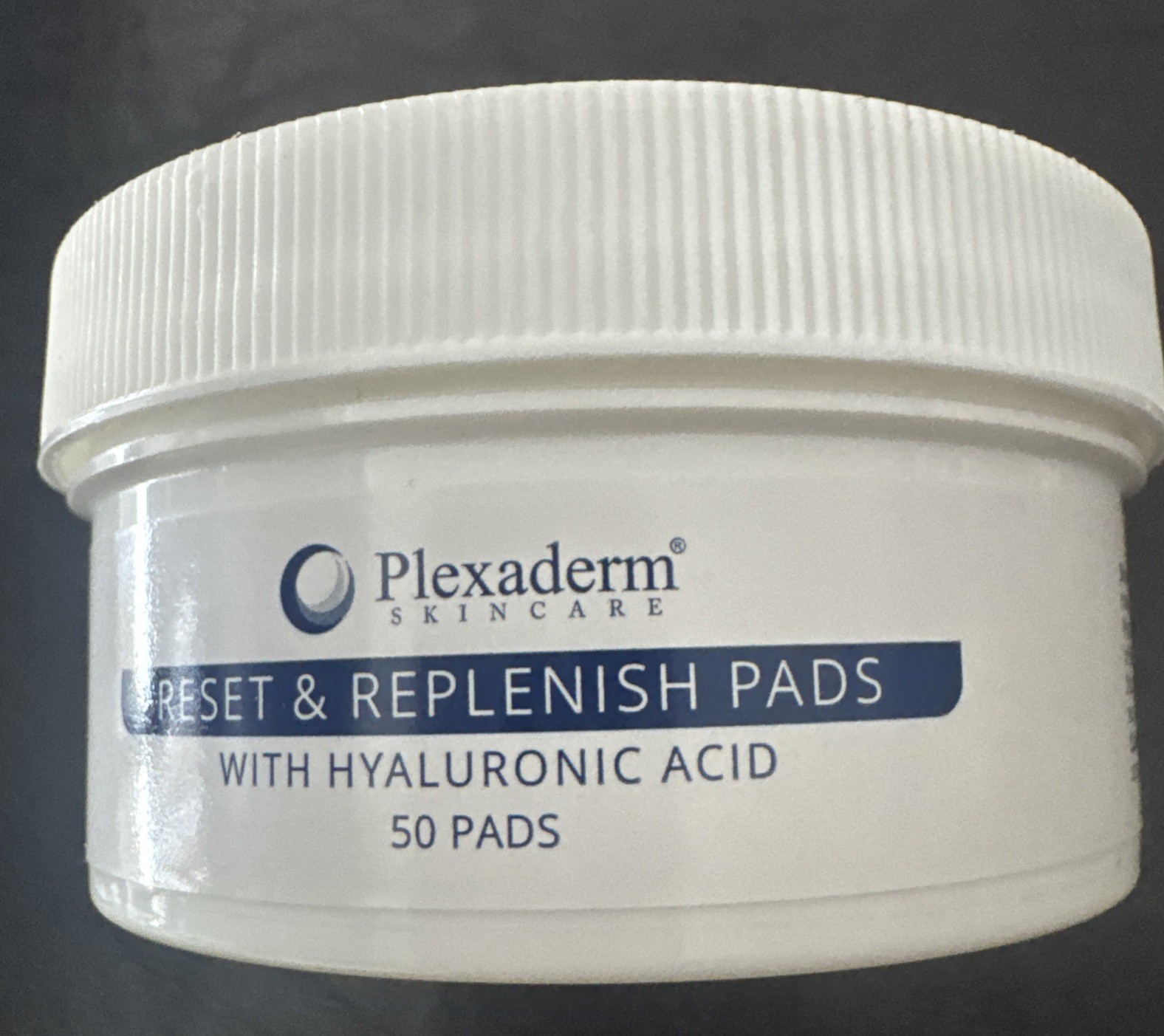 #1 PLEXADERM SKIN CARE RESET & REPLENISH PADS HYALURONIC ACID 50 CLEANSER PADS