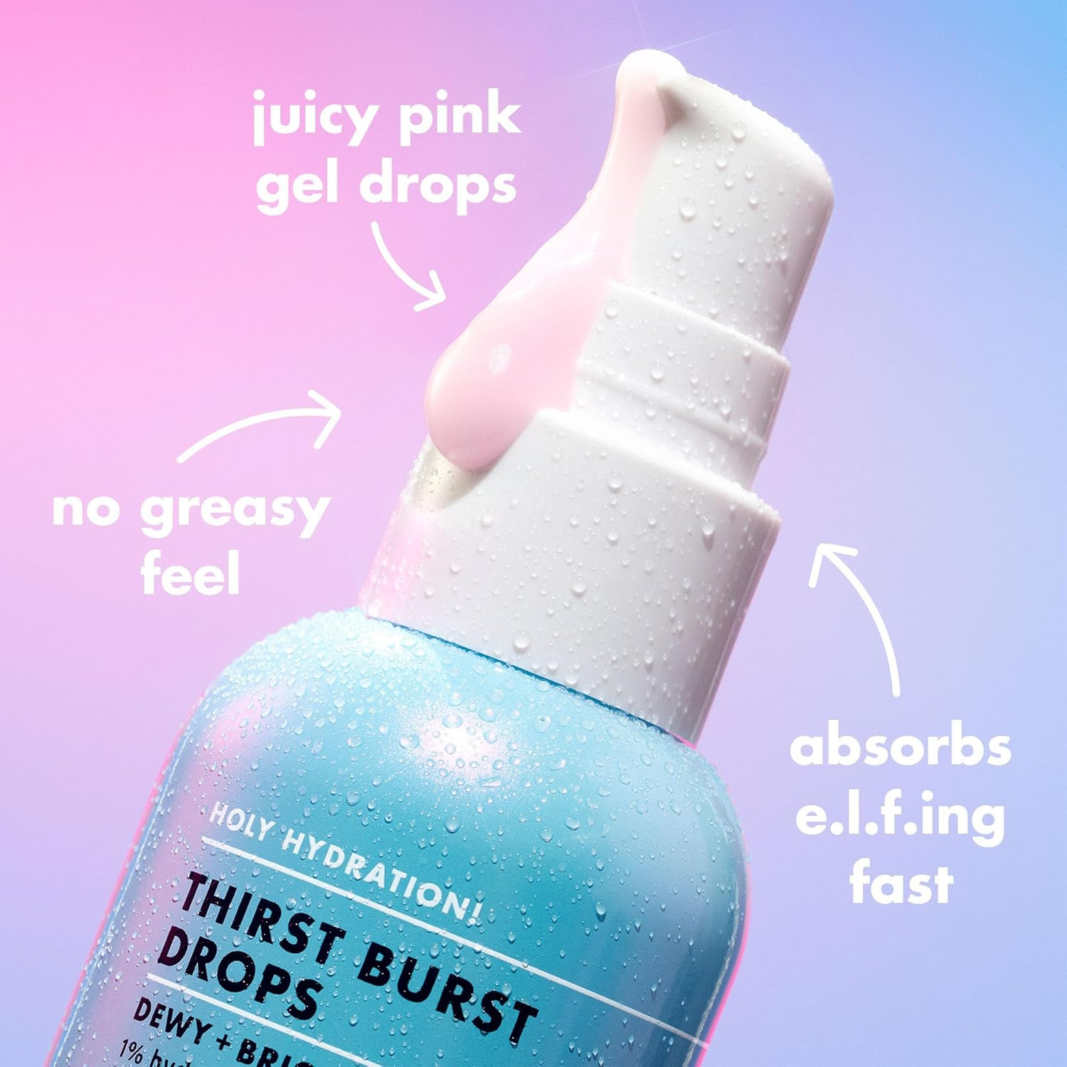 SKIN Holy Hydration! Thirst Burst Drops, Serum for a Radiant Complexion Instantl