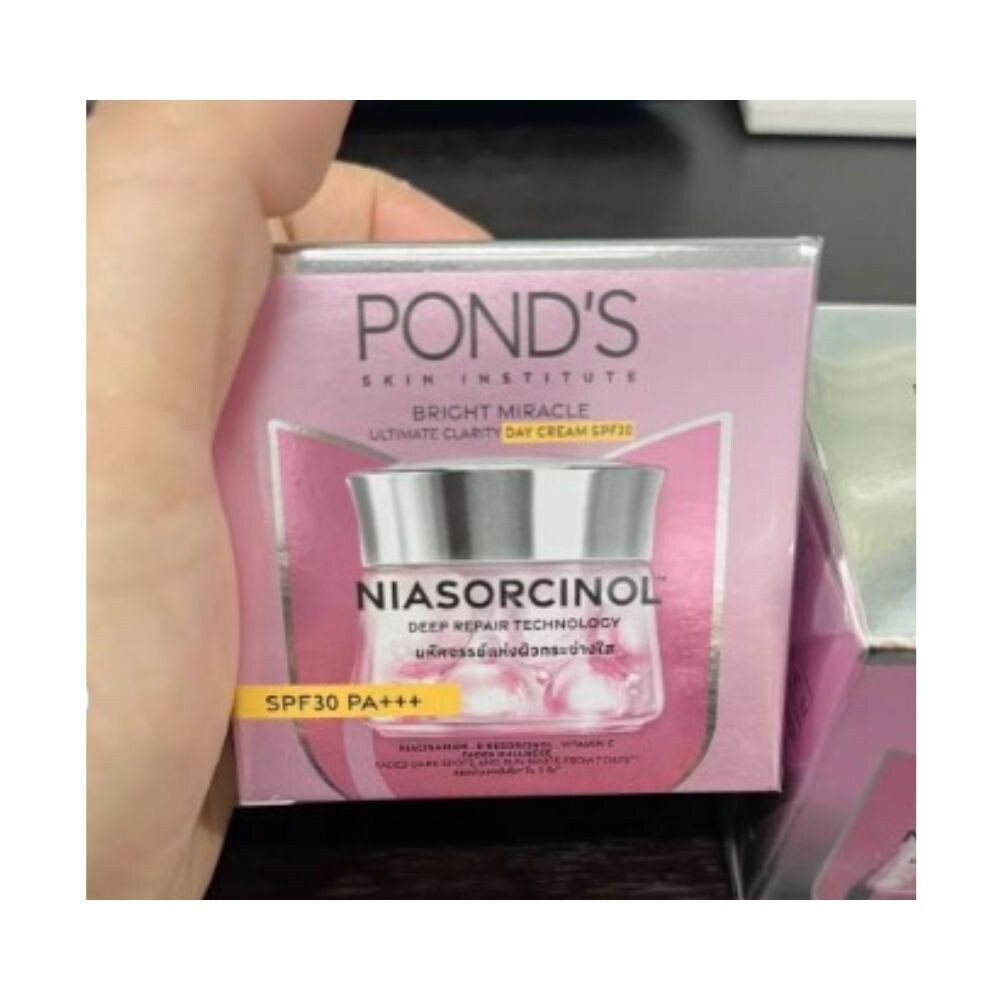 Pond’s Bright Niasorcinol Real Ultimate Miracle Set Cream Day Night Face Skin Cl