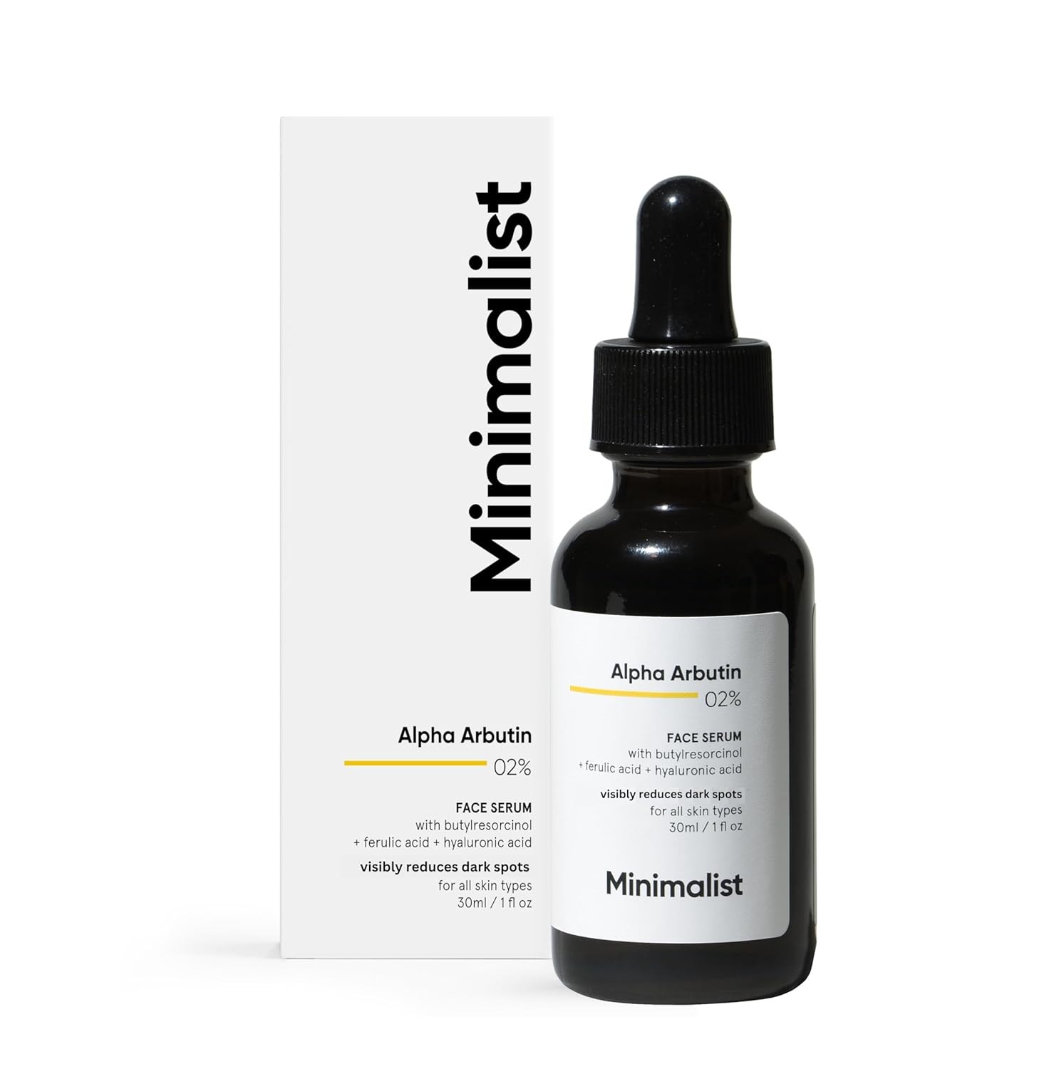 Minimalist 2% Alpha Arbutin Serum for Dark Sp0ts Removal 30ml.