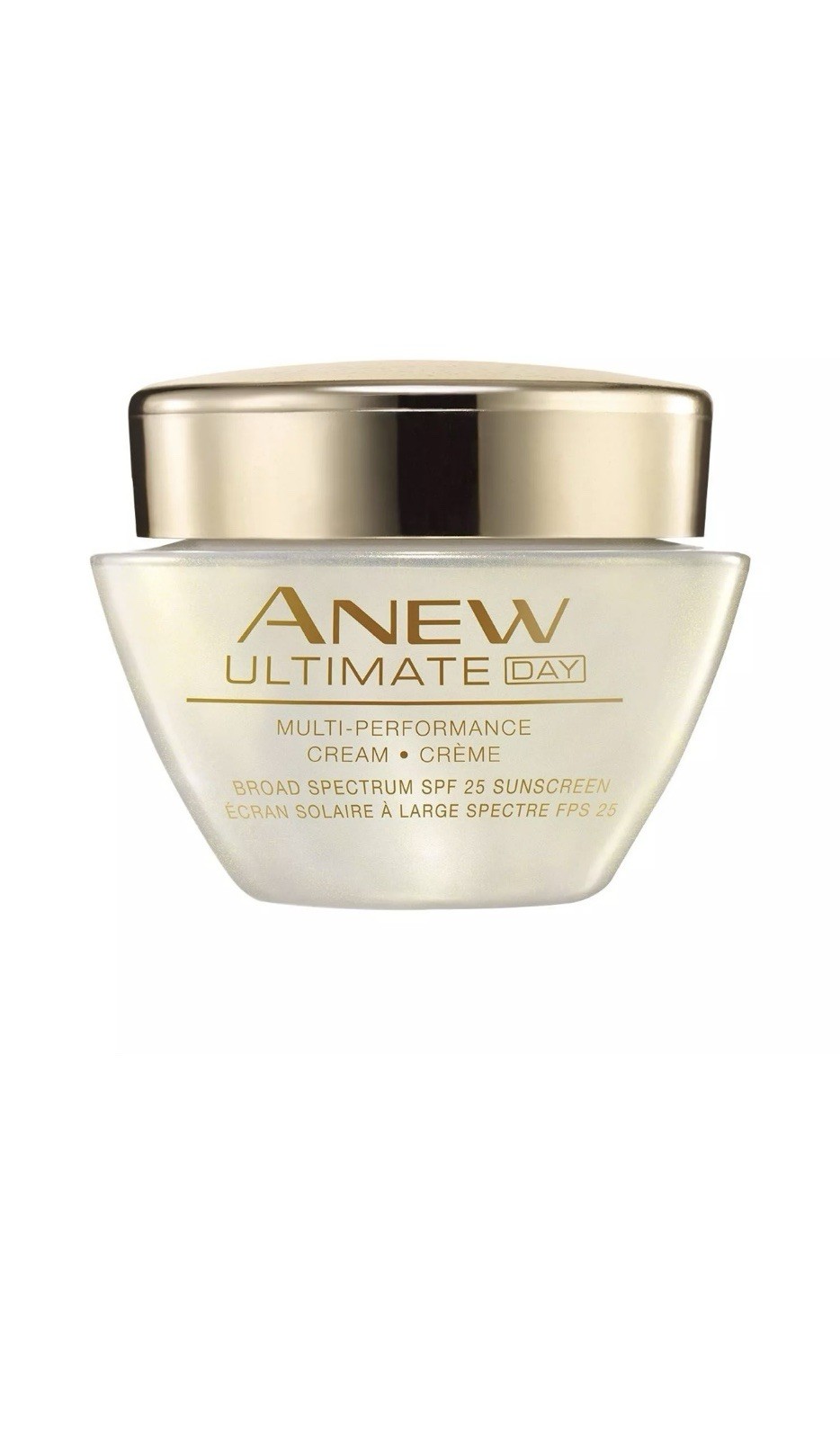 AVON ANEW ULTIMATE MULTI-PERFORMANCE DAY CREAM BROAD SPECTRUM ,SPF 25 1.7OZNIB