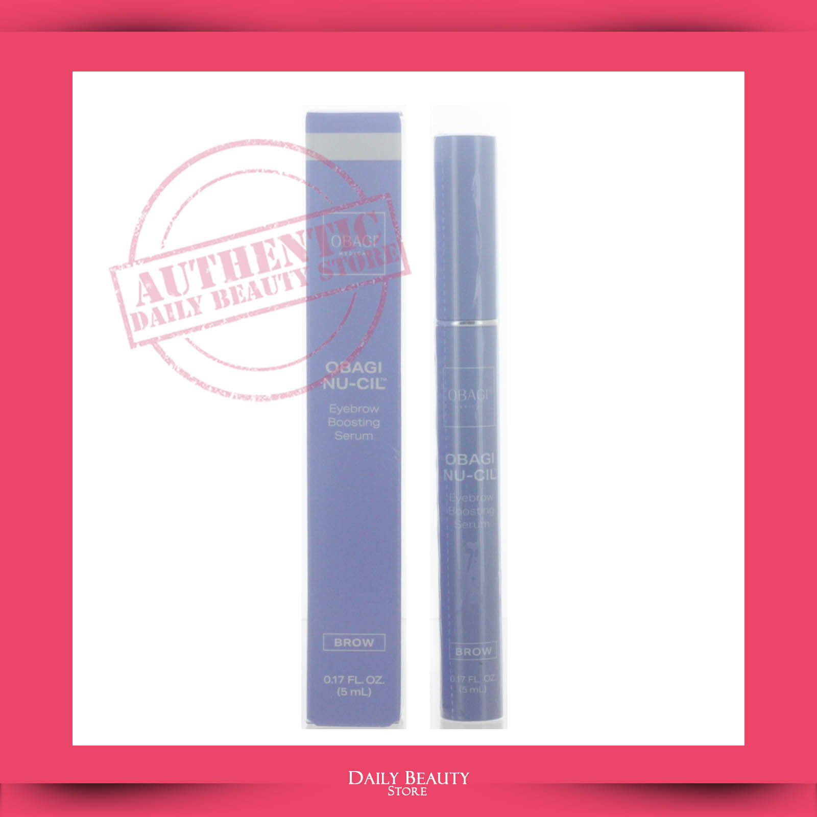 Obagi Nu Cil Eyebrow Boosting Serum 5ml 0.17oz NEW FAST SHIP