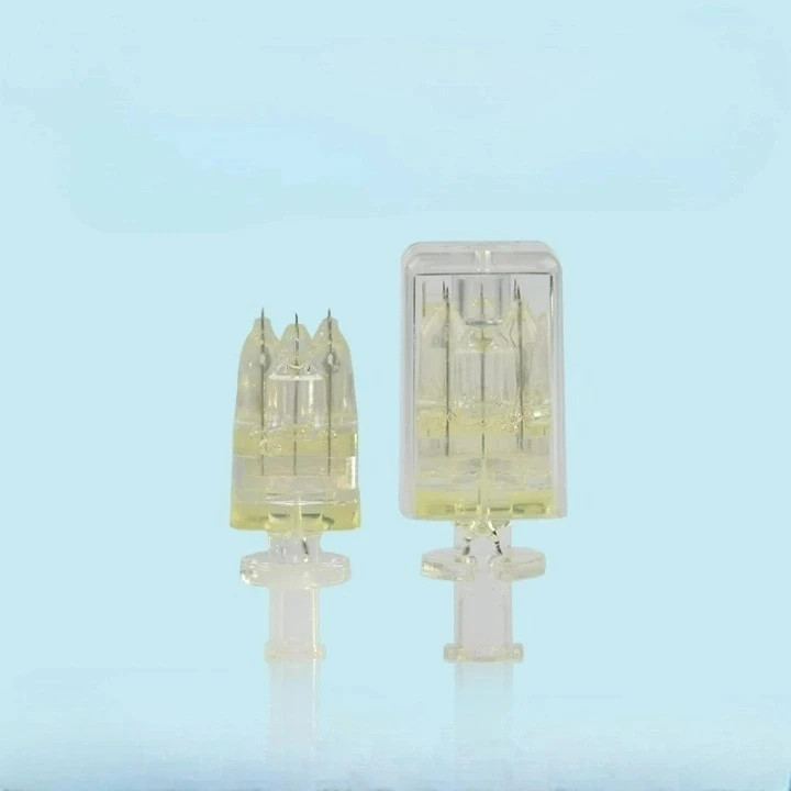 5-20Pcs 5 Pin Crystal Multi-Tip Replace Needle For Beauty Facial Skin Care Tool
