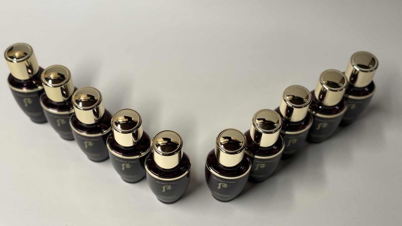 THE HISTORY OF WHOO HWANYU IMPERIAL YOUTH BALANCER 5PCS & EMULSION 5PCS, 25mlx10