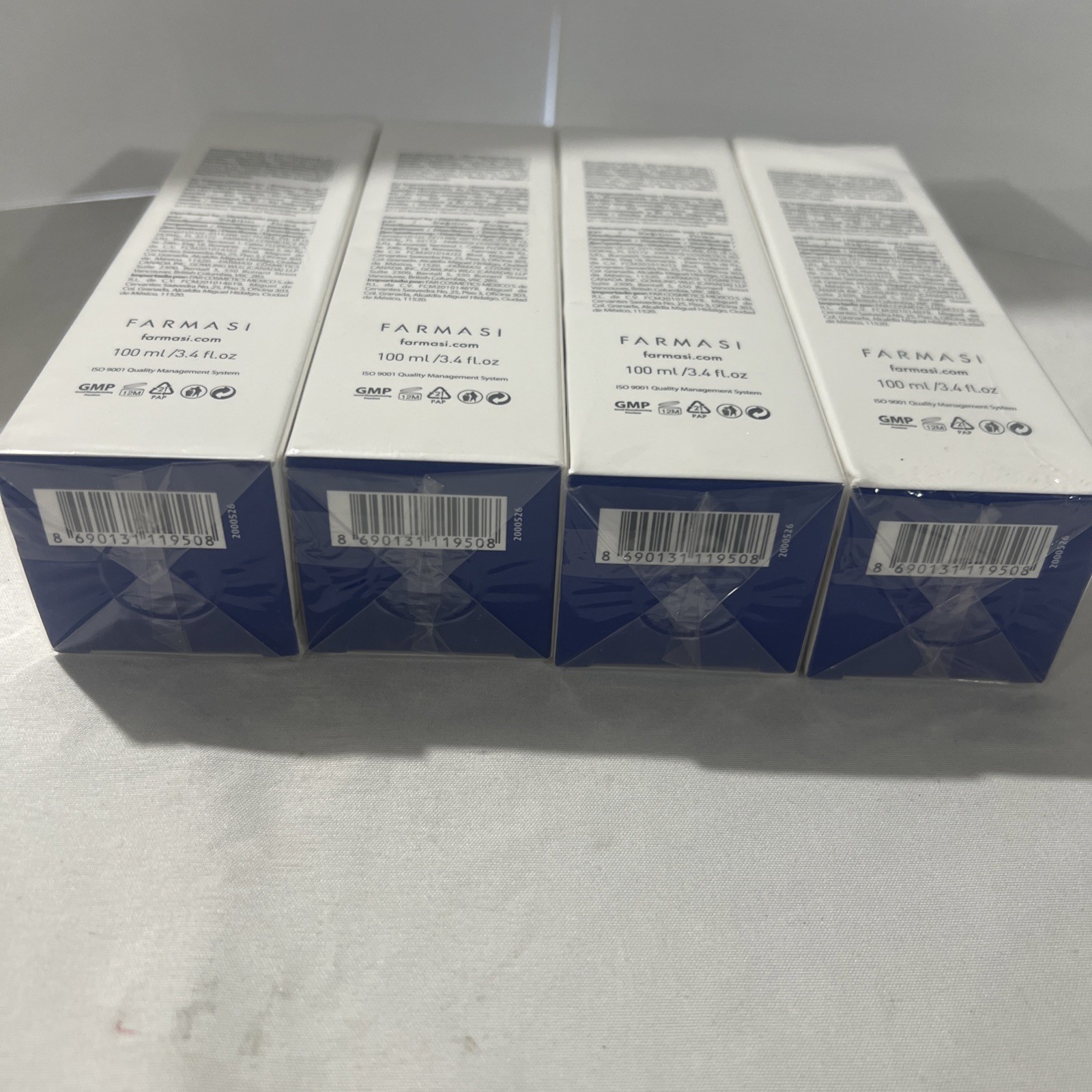 4 Farmasi Dr. C. Tuna Resurface Hydrasooth Essence 3.4oz BRAND NEW SEALED X4!!