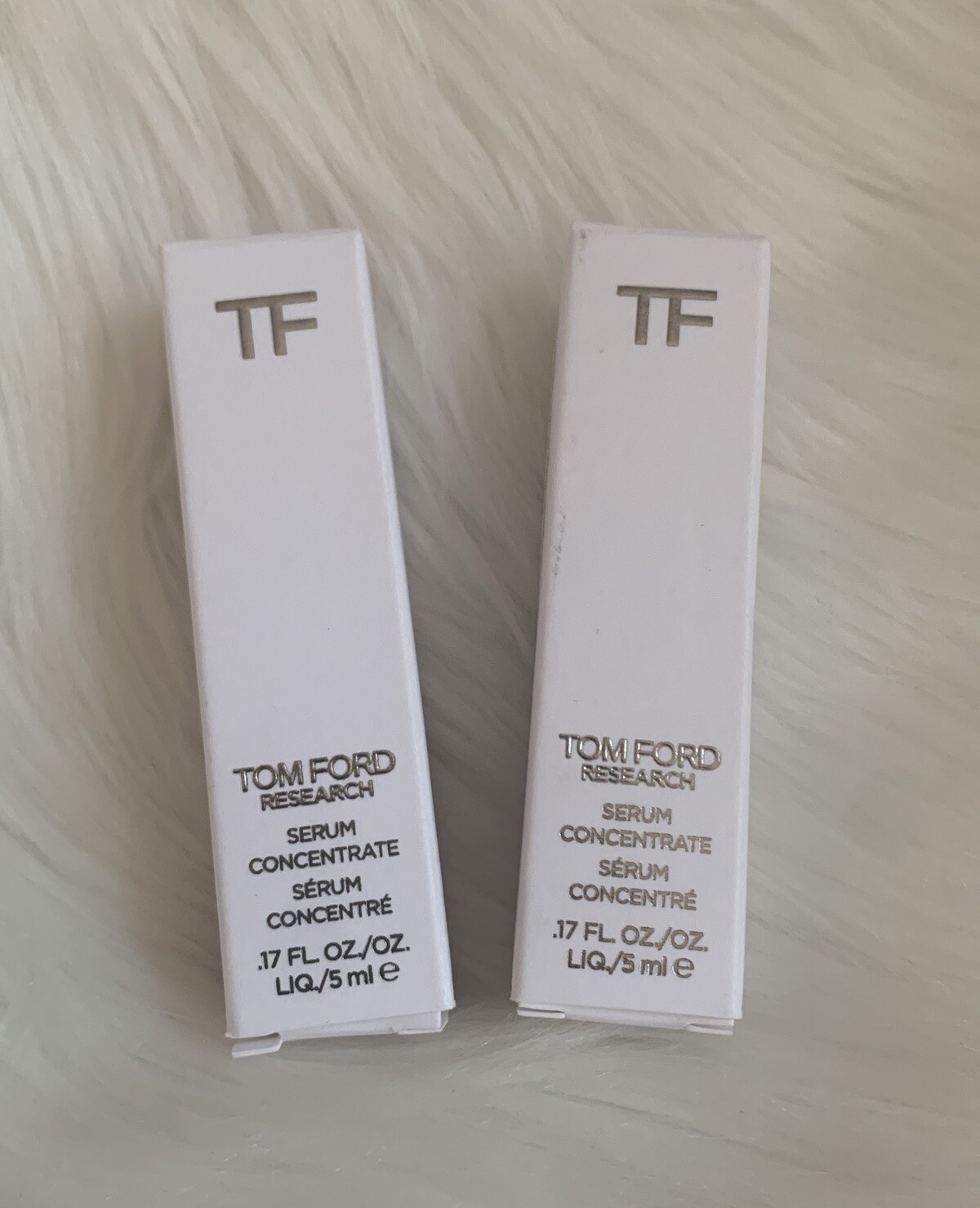2 x Tom Ford Research Serum Concentrate ~ 0.17oz/5ml Each Mini Size NIB
