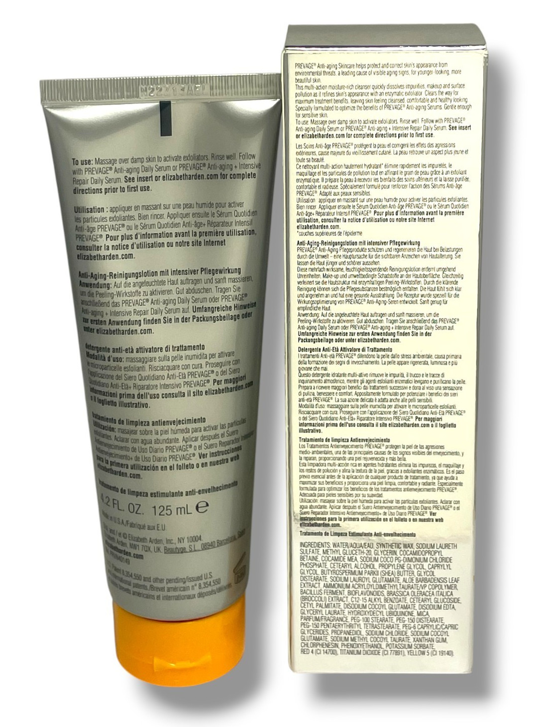 Elizabeth Arden Prevage Anti-aging Boosting Cleanser (4.2fl.oz/125ml) Unsealed!