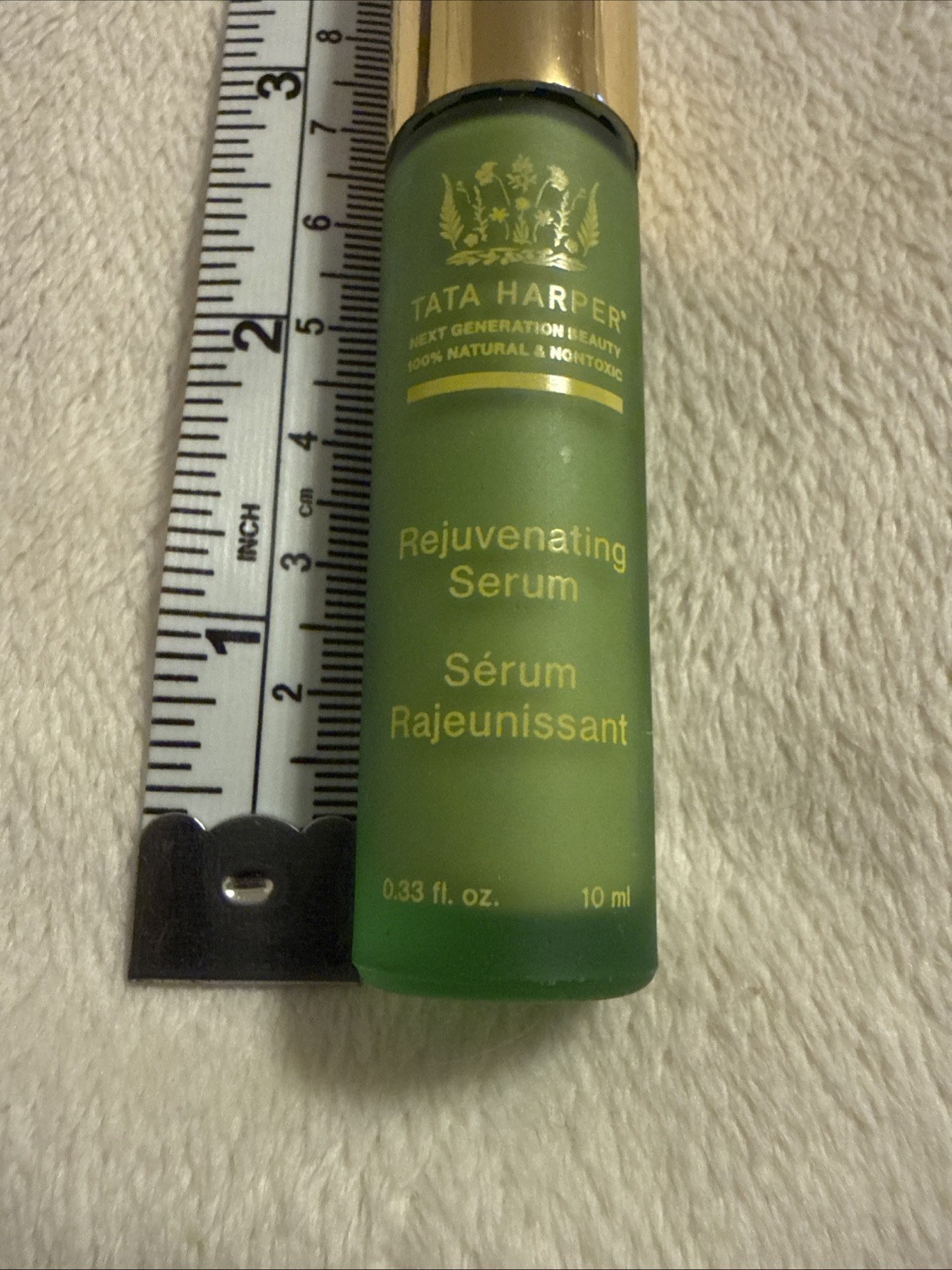 TATA HARPER REJUVINATING FACE SERUM DELUXE TRAVEL SIZE /Mini .33 OZ/10ML NWOB