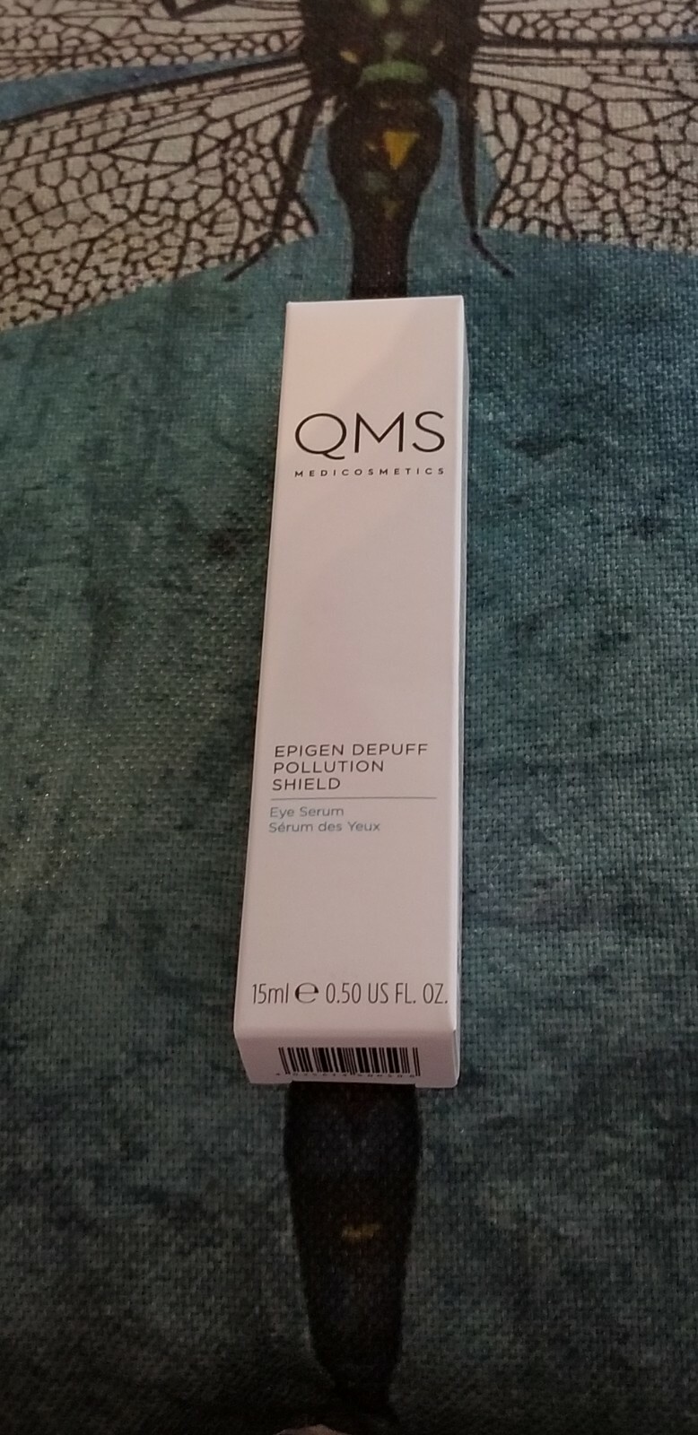 QMS Medicosmetics Epigen Depuff Pollution Shield Eye Serum 0.50 oz 15 ml Full Sz
