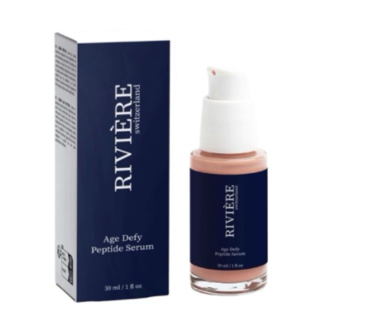 Brand New! RIVIERE Switzerland Age Defy Peptide Serum for Face w Peptides – 30ml