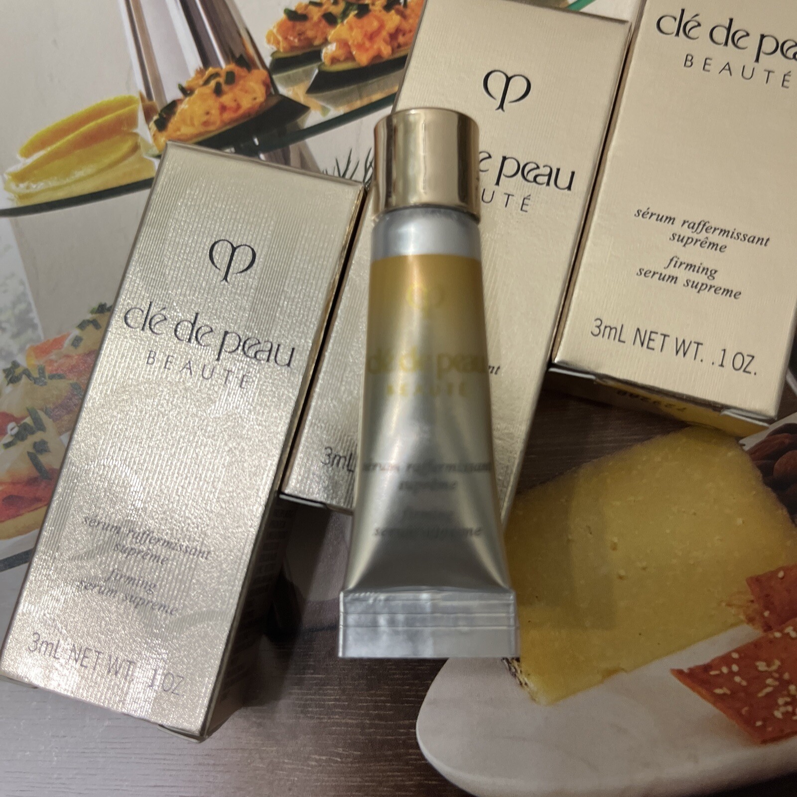 3 XCle De Peau Firming Serum Supreme – Set Of 3 x 3mL / 0.1 Oz=9ml Total New
