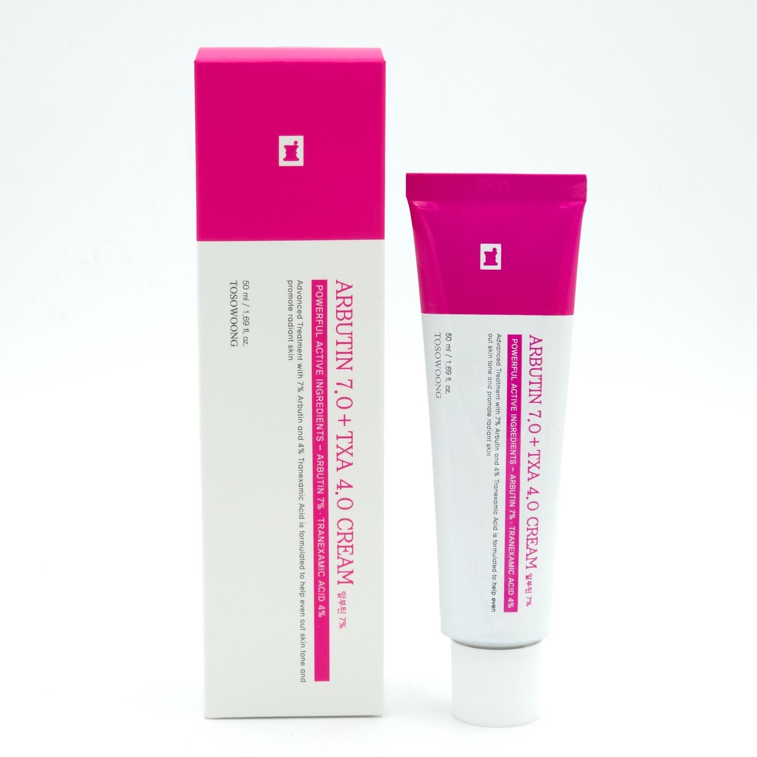 TOSOWOONG Arbutin 7% Tranexamic Acid 4% Cream 50ml Brightening K-Beauty US 🔥