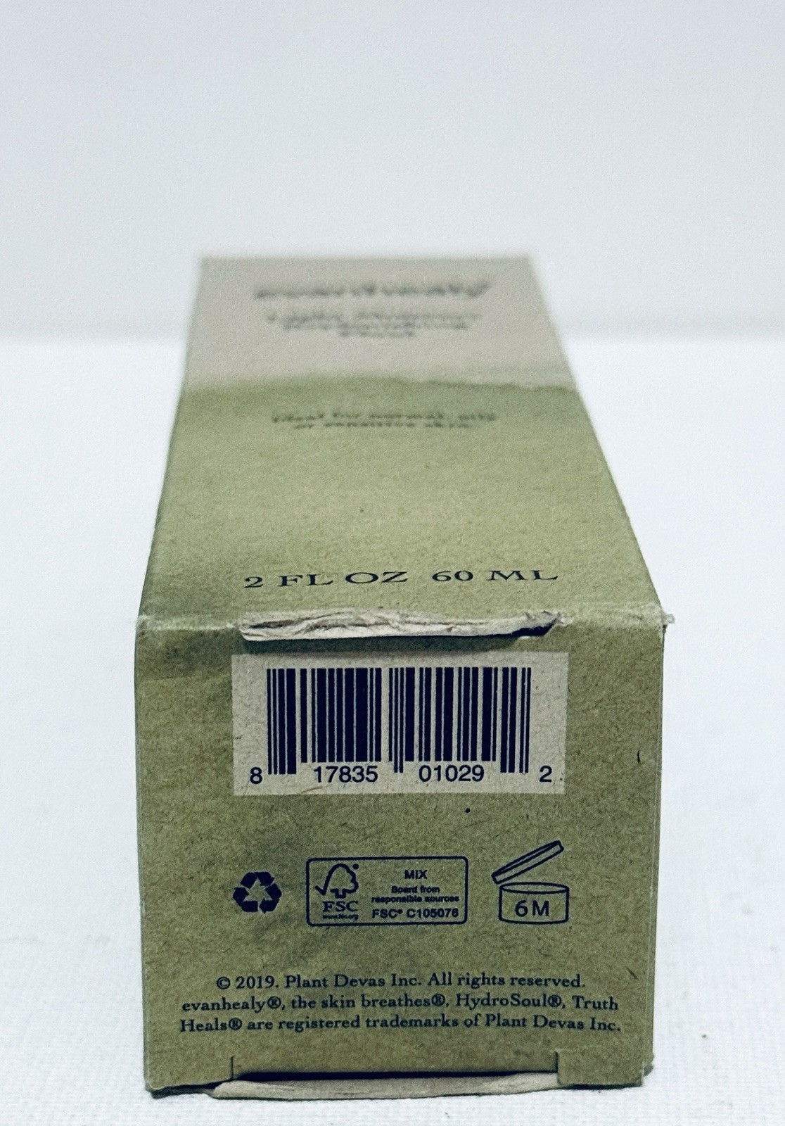 Evanhealy Light Moisture Replenishing Fluid, 2 Fl Oz New