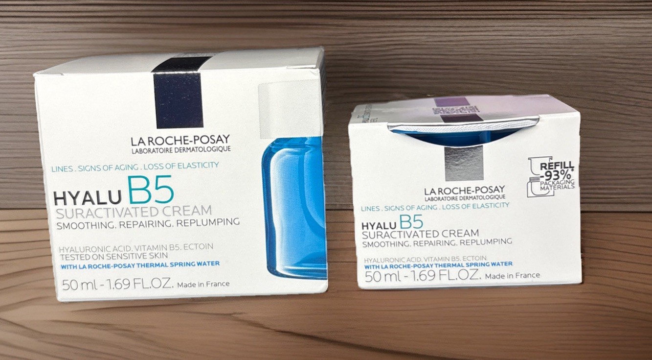 La Roche Posay Hyalu B5 Suractivated Cream in Refillable Jar w/Refill