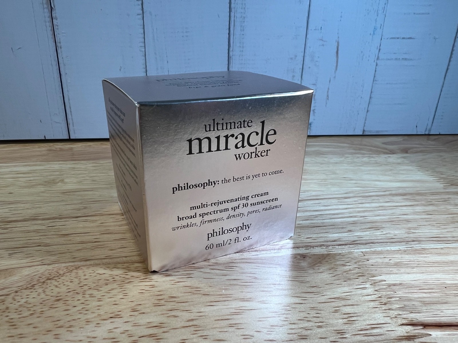 Philosophy ULTIMATE MIRACLE WORKER Multi Rejuvenating Cream 2oz New