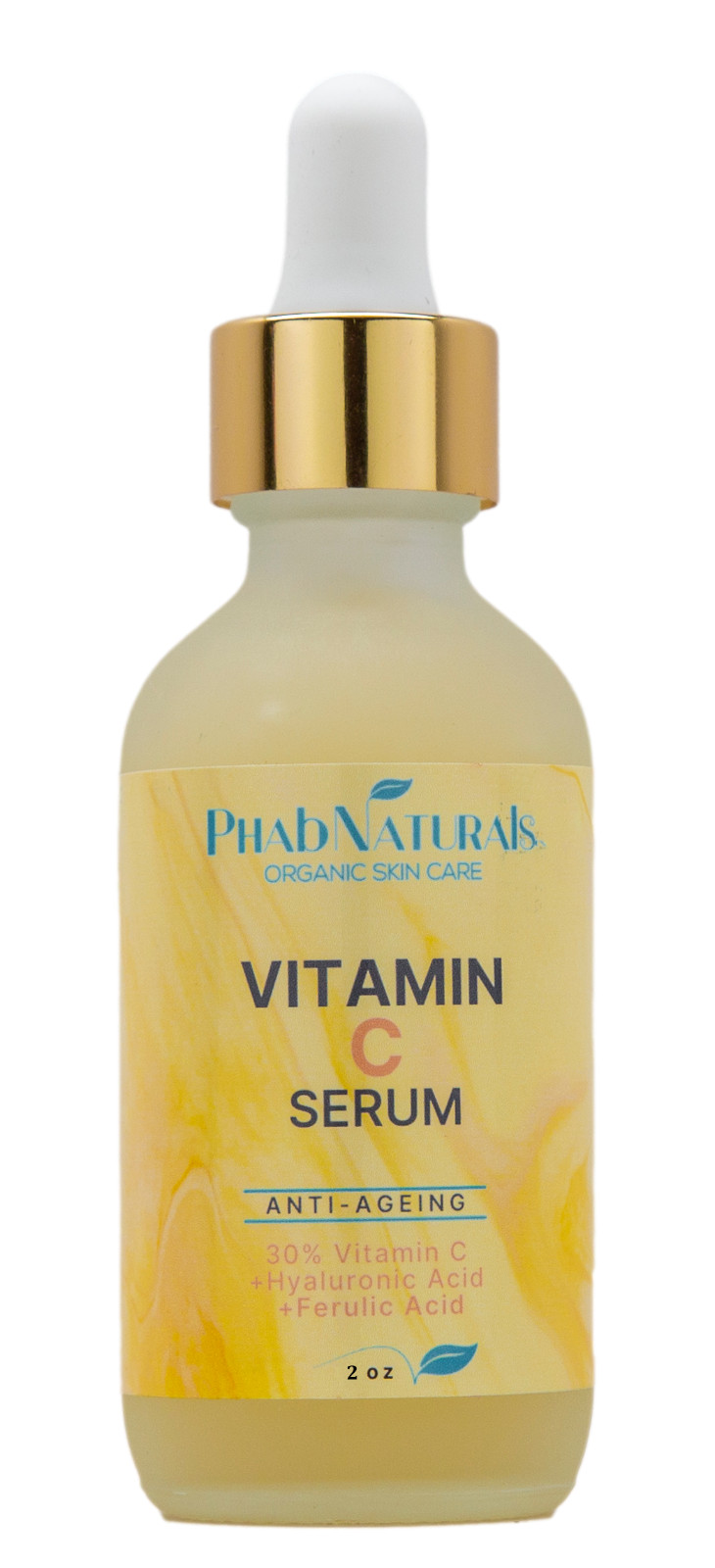 Vitamin C Serum 30% + Ferulic & Hyaluronic Acid – Anti-Ageing Brightening Cream