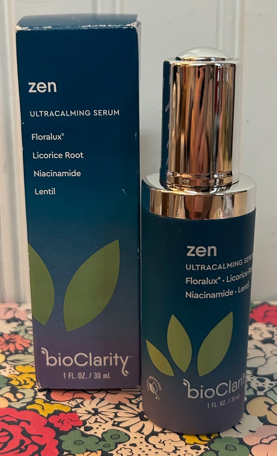 bioClarity ZEN ULTRA CALMING FACE SERUM 1 OZ REDNESS NEW IN BOX