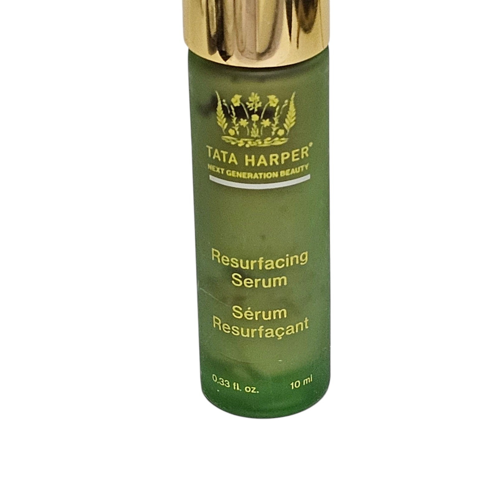 Tata Harper Resurfacing Serum 0.33 Oz 10 ml Travel Size New Glass Bottle Pump