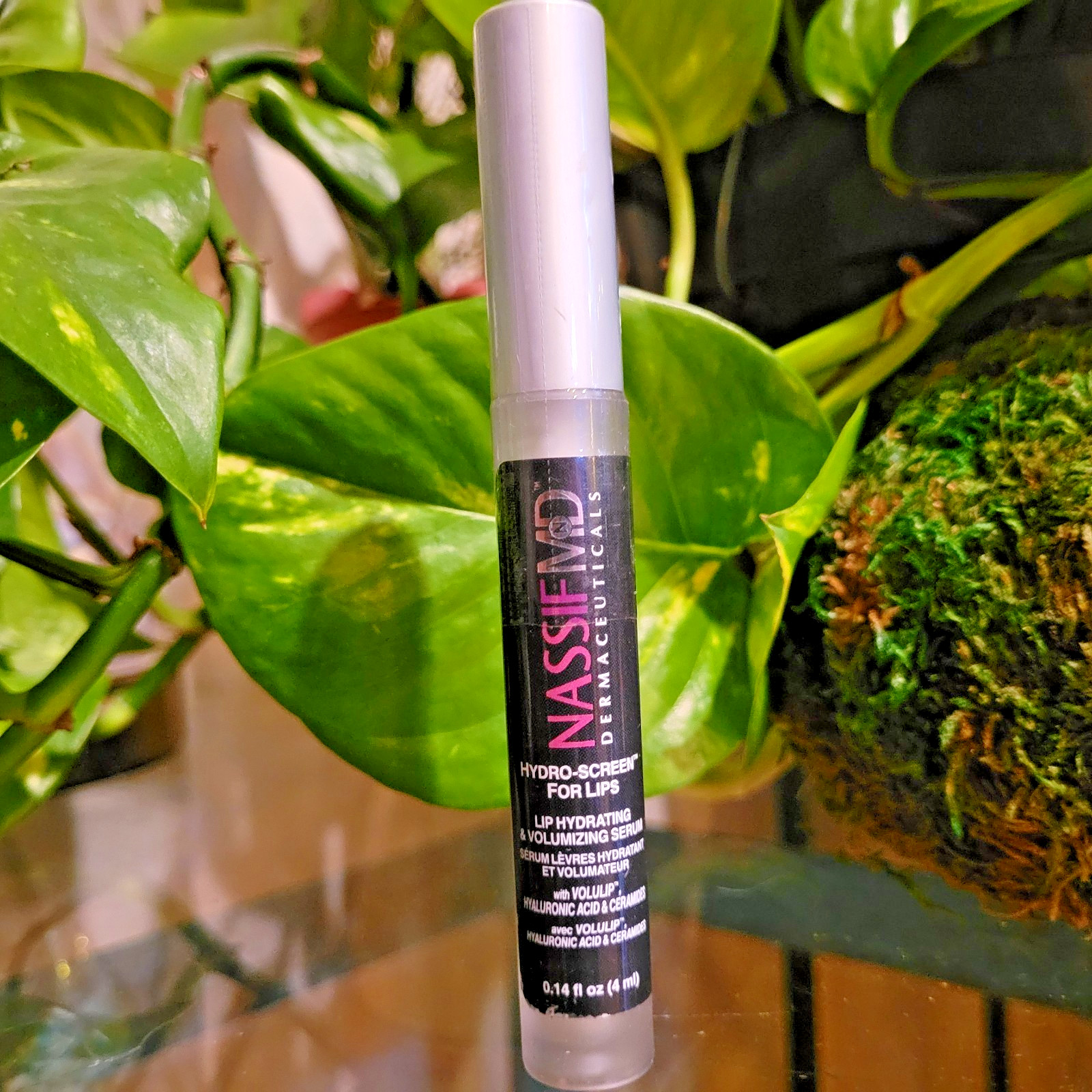 NassifMD Hydro-Screen for Lips Hydrating and Volumizing Serum Smoother Plumper