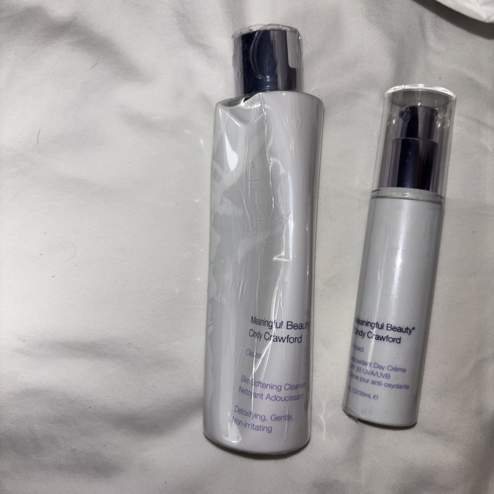 NIB Meaningful Beauty Cindy Crawford 5 Pc Set Sealed Expired Maintenance Purify