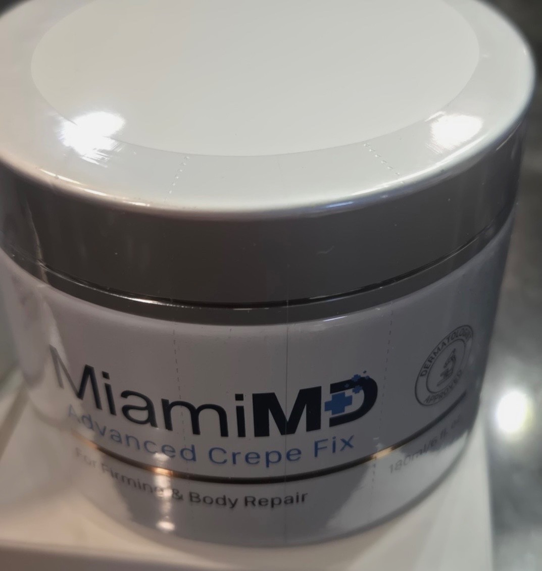 2 Miami MD Advanced Crepe Fix For Firming Body Repair 6oz Large Size New Sealed