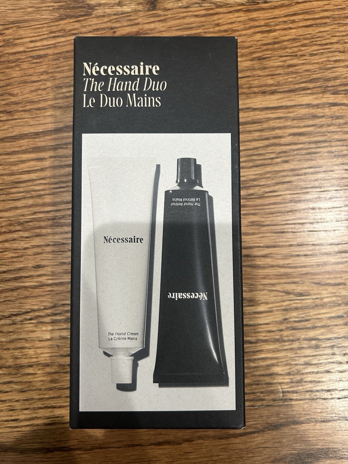 Necessaire DUO The Hand Cream & Retinol 2.2oz Each New Sealed AS IS