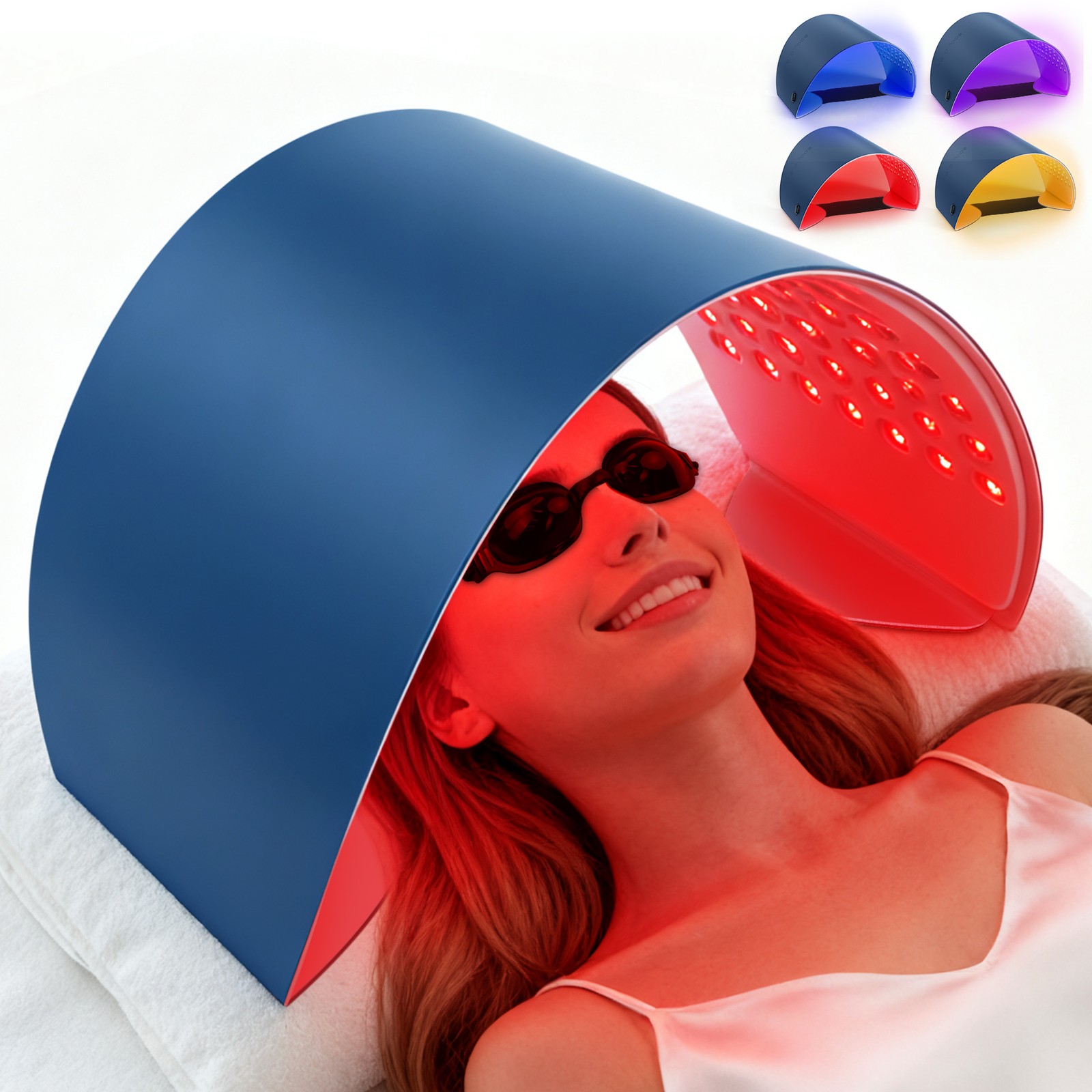 Red Light Therapy Mask: Face, Neck & Body – Anti-Wrinkle & Acne Treatment