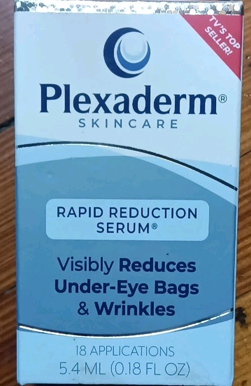 3 PLEXADERM SKINCARE RAPID REDUCTION SERUM REDUCES UNDER-EYE BAGS 18 X3 54 APPS!