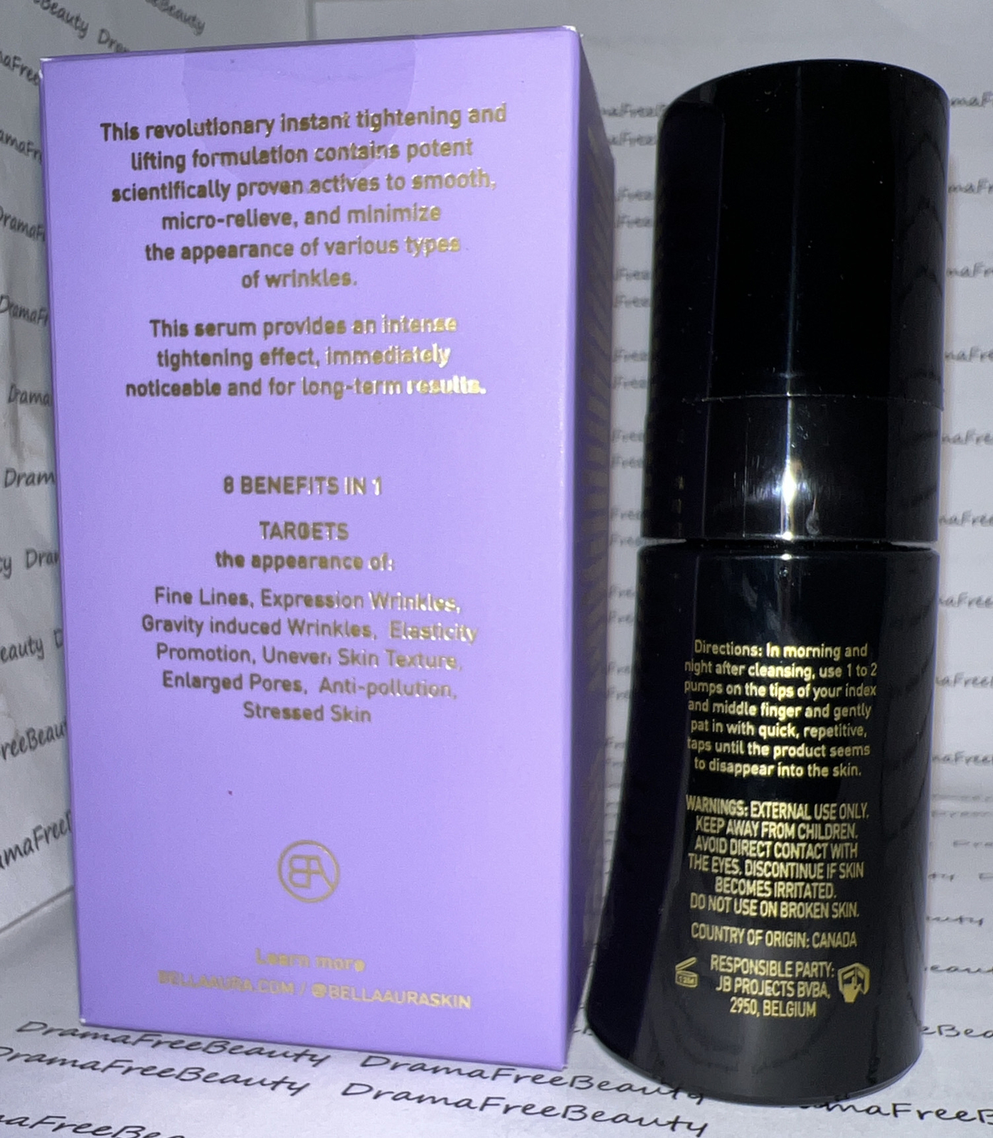 Bella Aura Skincare Custom Care Multi Wrinkle Minimizer Serum, $170 BNIB +Extras