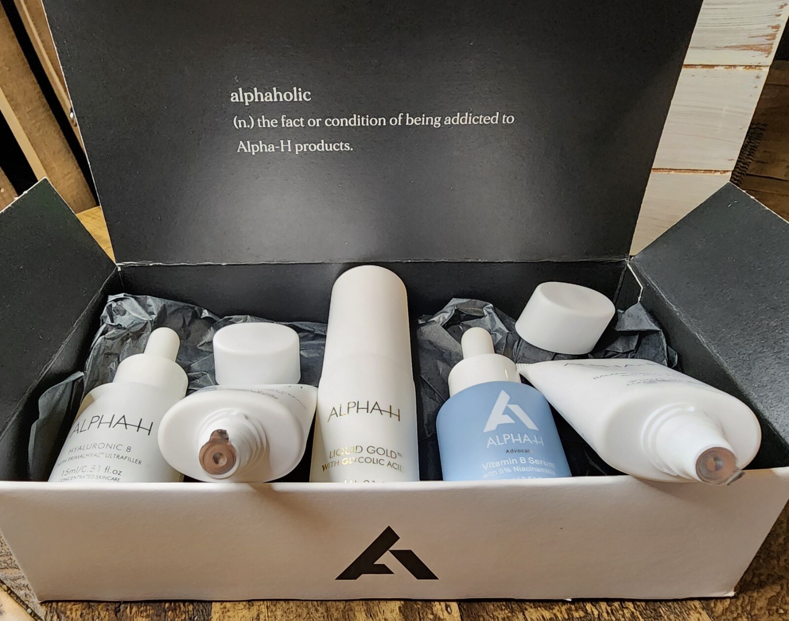 5pc Alpha-H Limited Edition Heroes Kit Travel Size NIB